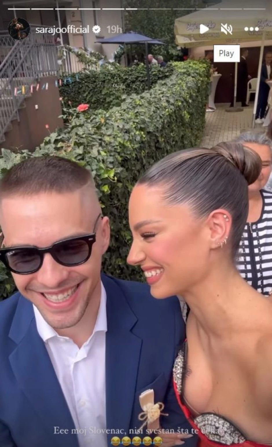 Sara Jovanović sa dečkom