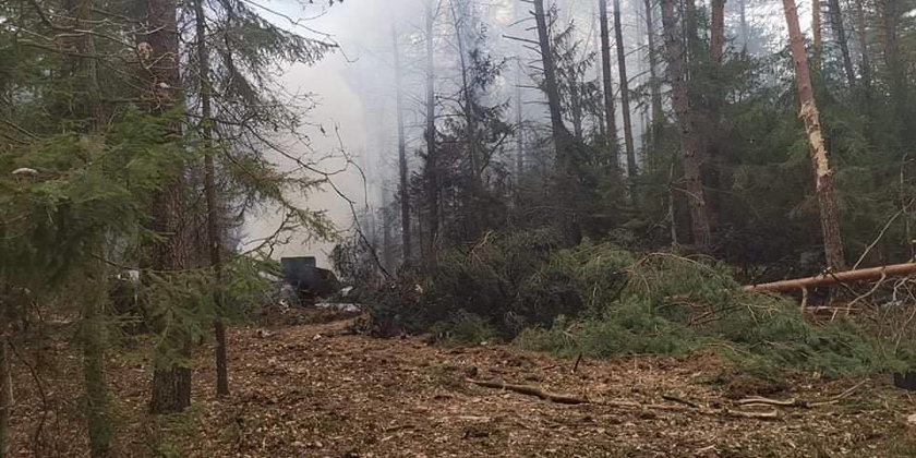 Katastrofa myśliwca MiG-29 pod Stoczkiem