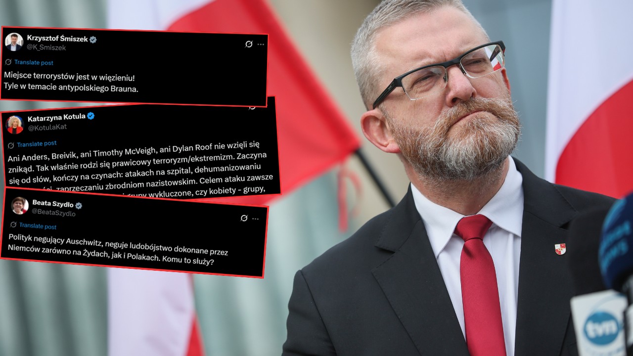 W sieci wrze po skandalicznych słowach Grzegorza Brauna. 