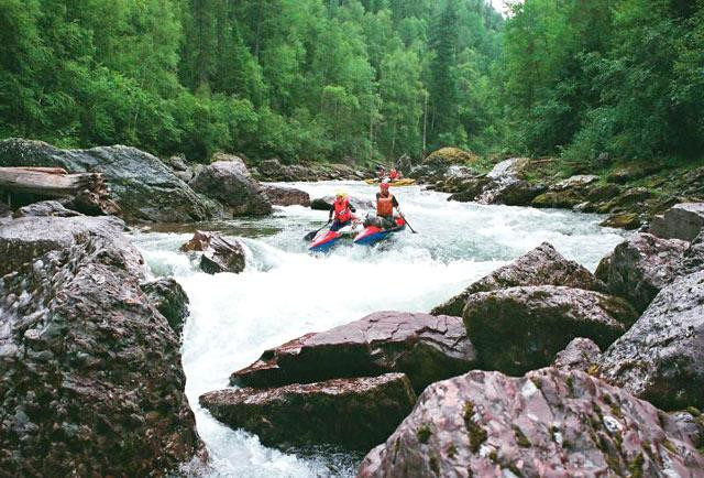 Galeria Rosja - rafting na Jeniseju, obrazek 1