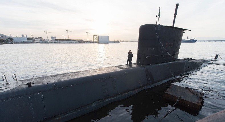 The Philippines are interested in buying a diesel-electric submarine to defend their sovereignty.Yasuyoshi Chiba/Getty Images