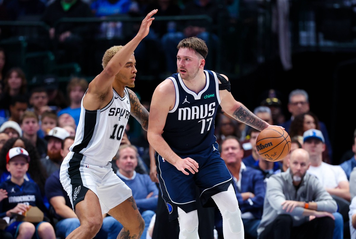 Jeremy Sochan i Luka Doncic