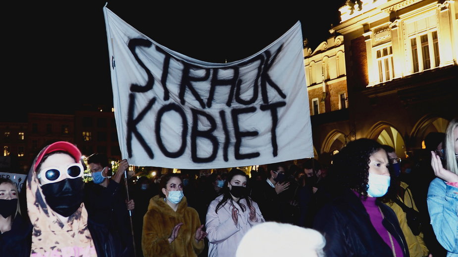 Manifestacja Strajku Kobiet (zdjęcie ilustracyjne)