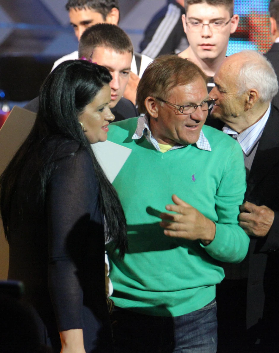 Miloš Bojanić sa suprugom Brankom