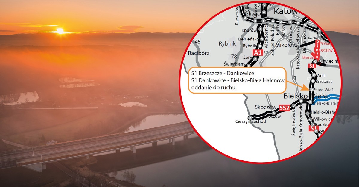 Ta trasa połączy Śląsk z Podbeskidziem i granicą państwa. Kierowcy mogą już korzystać kolejnego odcinka [WIDEO]