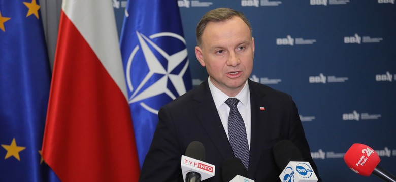 Prezydent Duda: Najprawdopodobniej była to ukraińska rakieta S-300 wystrzelona w obronie