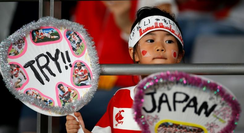 Japan rugby fans new and old flocked to cheer their team at the opener of the Rugby World Cup