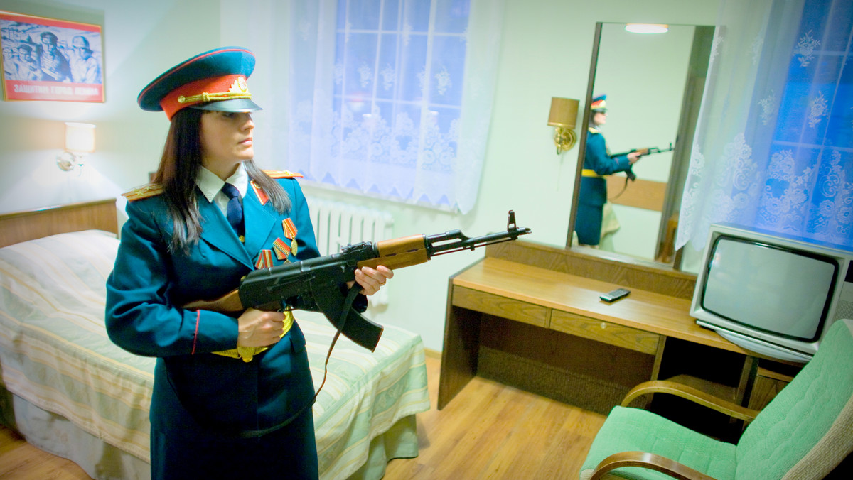 Izabela Powedyk i Zbyszek Konieczny prowadzą pensjonat "Rossija" w Bornem Sulinowie stylizowany na czasy radzieckie
