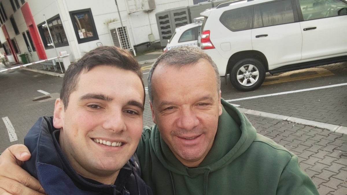 Policajac Stefan Čović i Milan Vučinić 