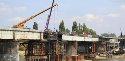 Wypadek na moście Łazienkowskim