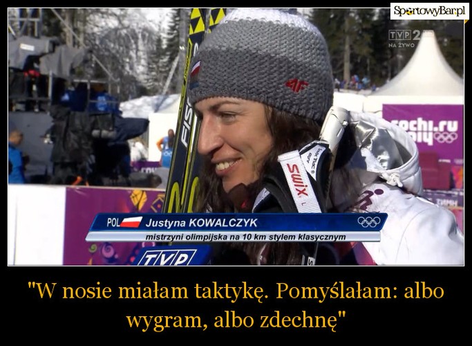 Justyna Kowalczyk - mem