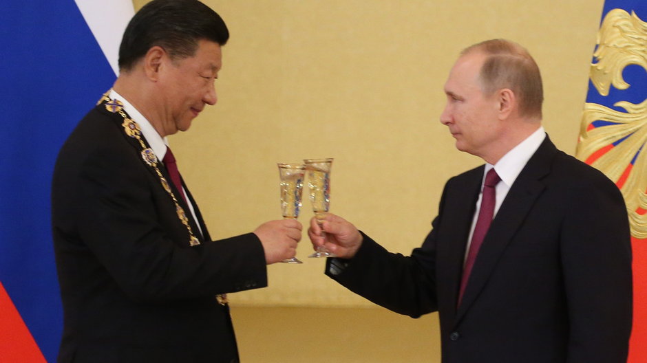 Xi Jinping i Władimir Putin