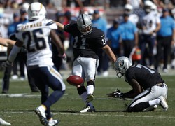 Liga NFL: Czwarte zwycięstwo Raiders. 14 punktów Janikowskiego