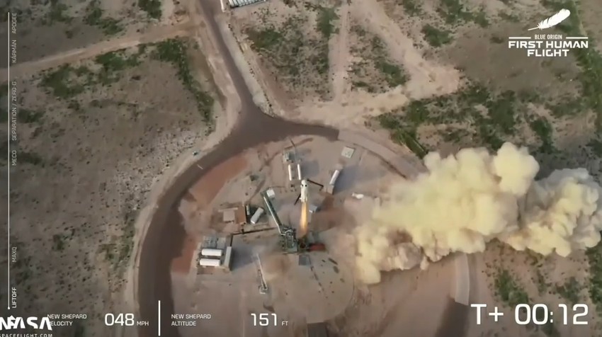 Lansirana Bezosova raketa Nju Šepard