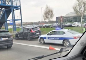 Saobraćajna nesreća kod Autokomerca