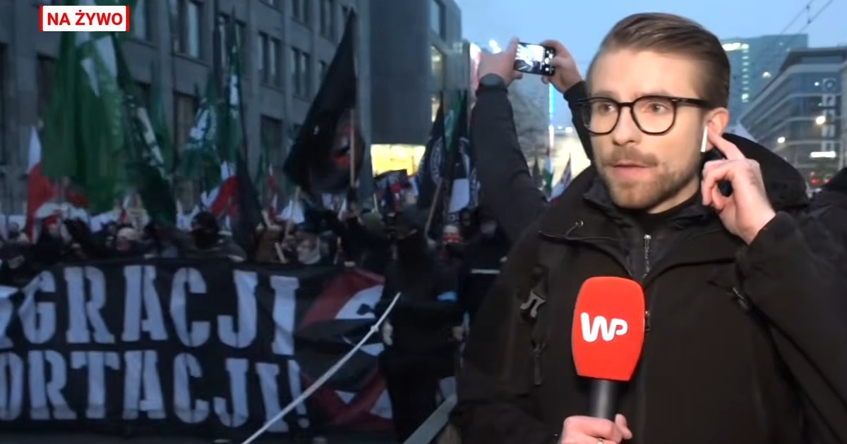 Skrajnie antysemickie hasła na marszu. "Nie spodziewałem się tego"