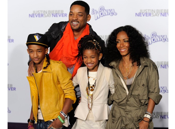 Gwiazdorska rodzina: Will, Jada, Jaden i Willow Smith