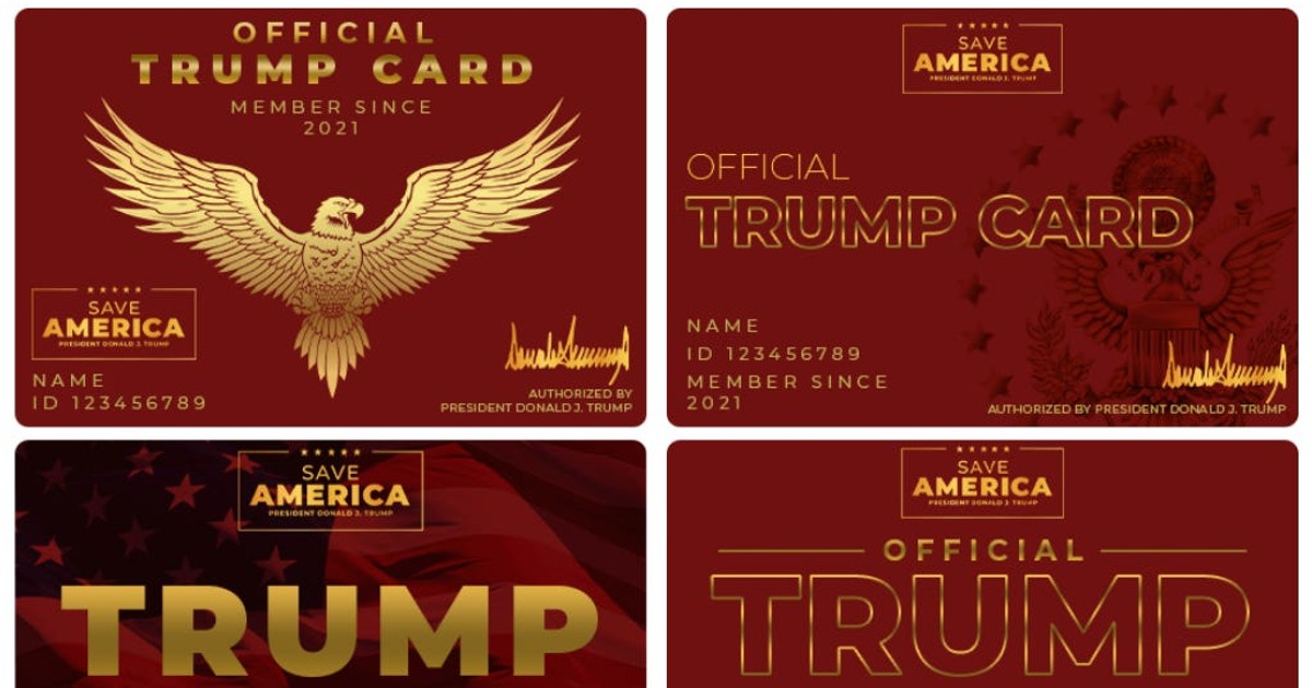 Donald Trump wants his supporters to carry 'Trump Cards' | Business ...