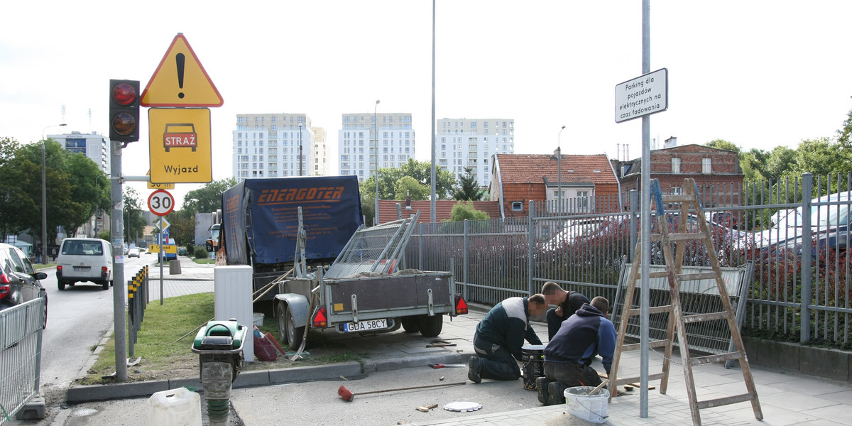 Stacje ładowanie pojazdów w Gdańsku