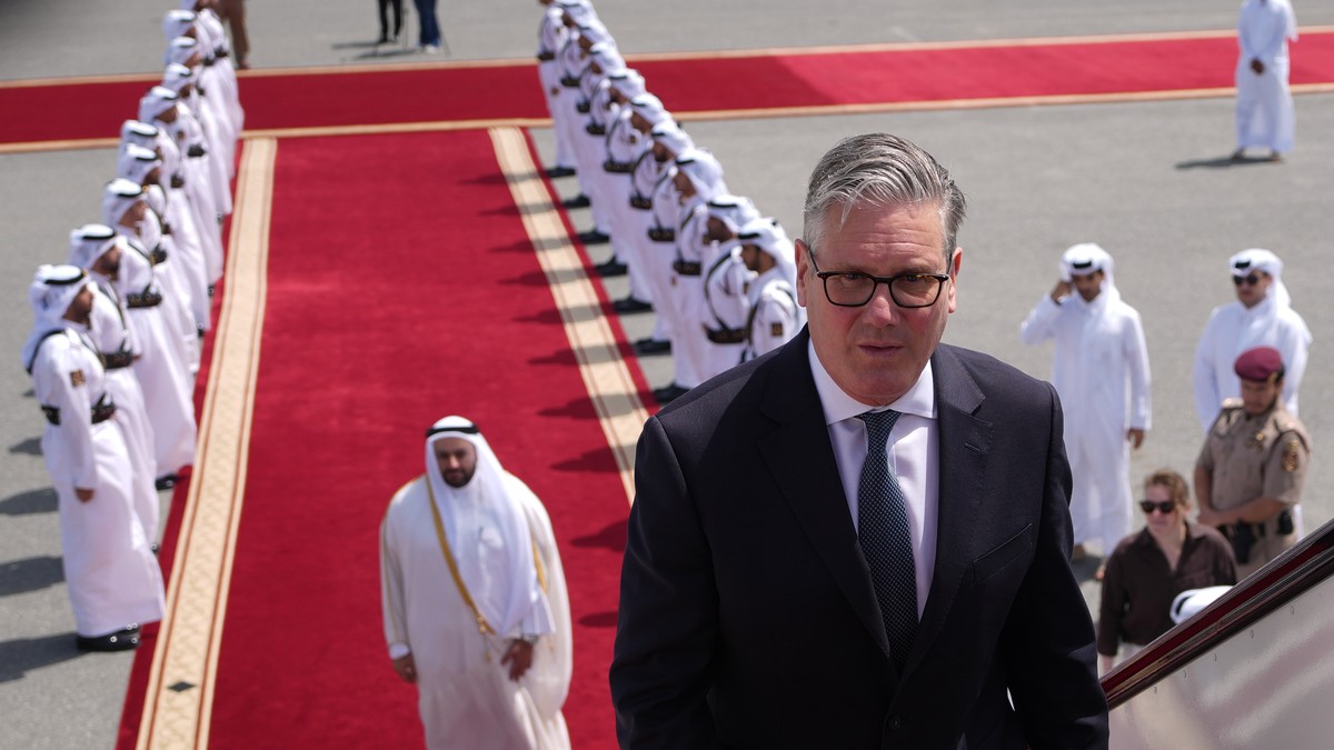 Kir Starmer u Dohi, Katar