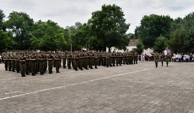 Ispraćaj kontingenta Vojske Srbije u mirovnu operaciju u Libanu
