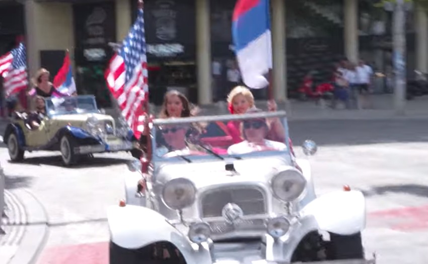 Željko Mitrović - konvoj srpsko-američkog prijateljstva