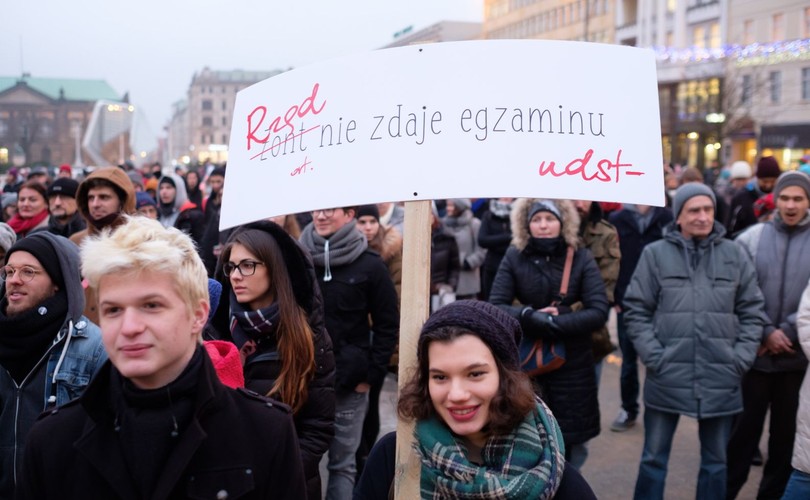 Protest studentów