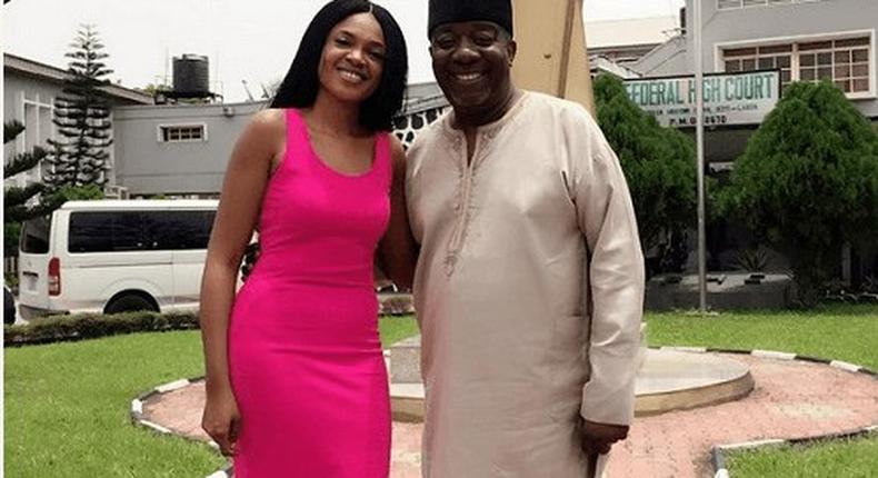 Omoni Oboli and Zeb Ejiro in court 