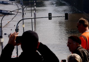 Poplave u Rumuniji ilustracija