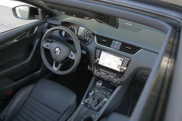 Skoda octavia RS - pierwsza jazda