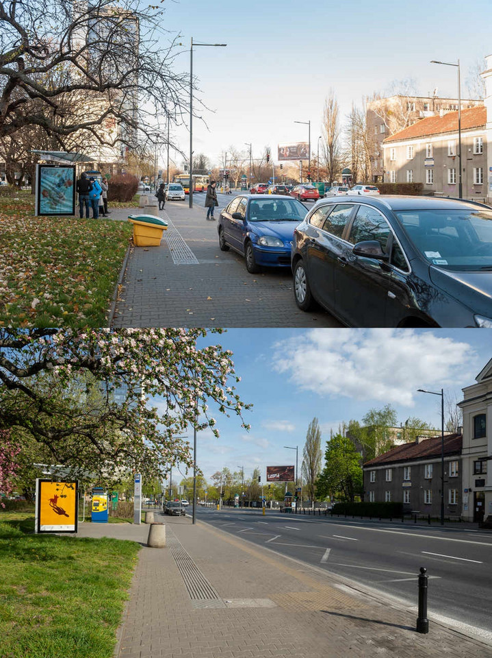 Warszawa wyrzuca samochody z chodników