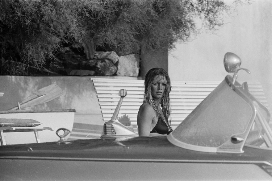 Brigitte Bardot w Saint-Tropez w 1971 r.