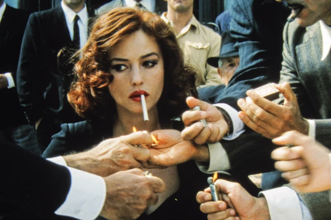 Monika Beluči u filmu "Malena"