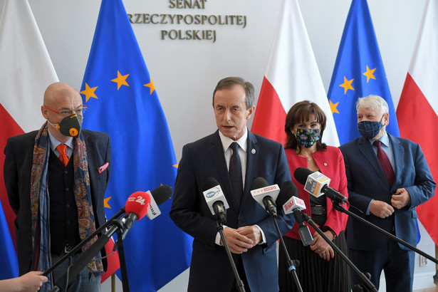 Tomasz Grodzki, Gabriela Morawska-Stanecka, Michał Kamiński, Bogdan Borusewicz