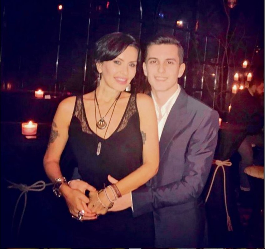 Ponosna mama sa slavljenikom: Elena i Matija