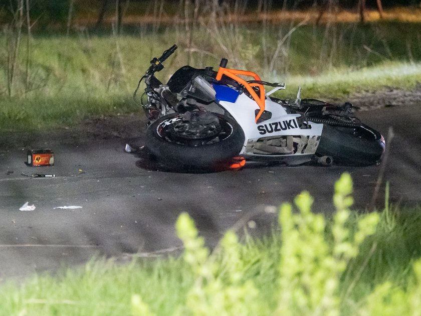 Tragedia w Aleksandrowie Łódzkim. Nie żyje dwóch motocyklistów.