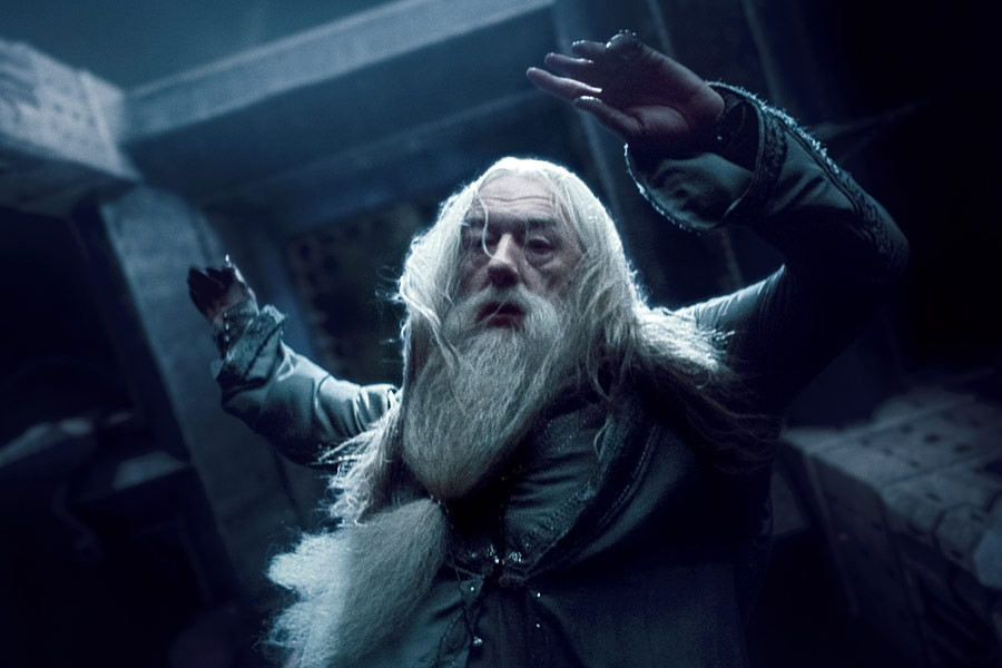 Dumbledore z serii o "Harrym Potterze"