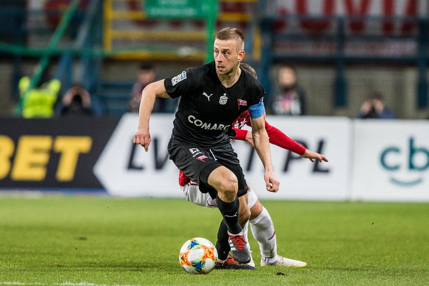 Pilka nozna. Ekstraklasa. Cracovia Krakow - Piast Gliwice. 21.02.2019