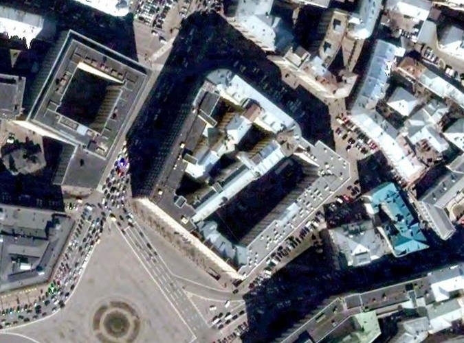 Łubianka. W podziemiach tego budynku znajdowało się więzienie śledcze, w którym Rosjanie mordowali więźniów politycznych