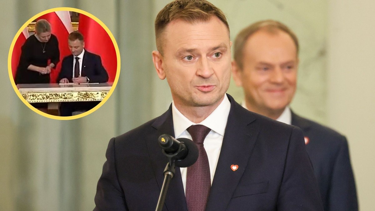 Wpadka z długopisem ministra Nitrasa. Od razu poszedł do niego Tusk