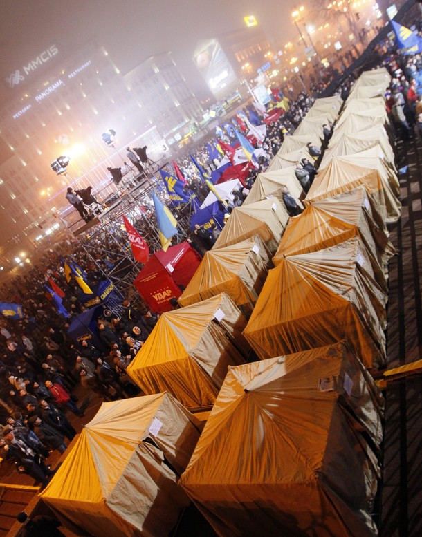 UKRAINE EU PROTESTS