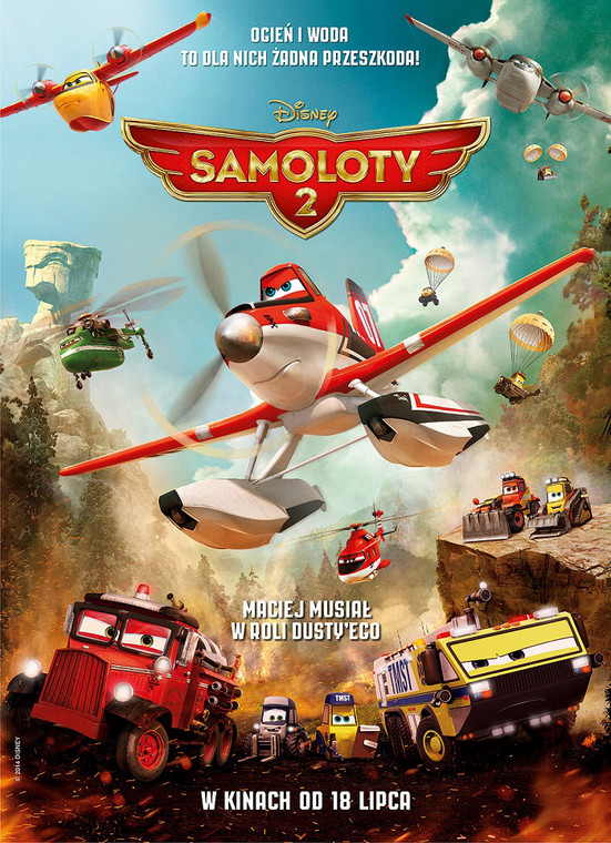 "Samoloty 2" - plakat