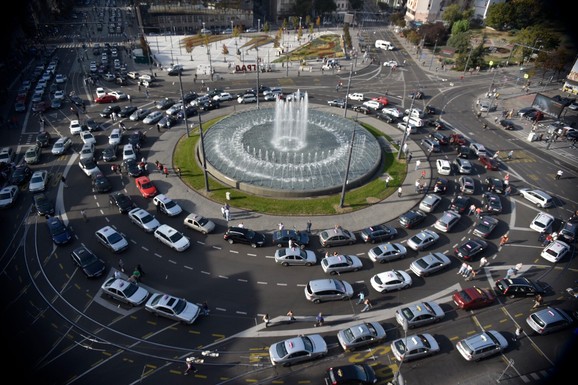 taksisti slavija protest 11. dan