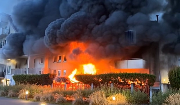 Požar u stambenoj zgradi u Gracu