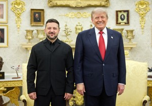  Donald Tramp i Volodimir Zelenski