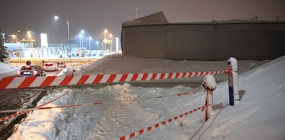 Groza w Rzeszowie. Dach hali zawalił się pod ciężarem śniegu