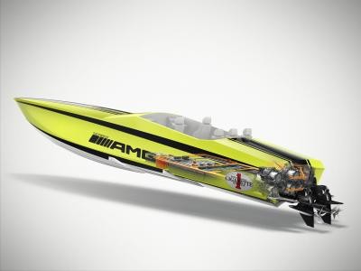 Cigarette AMG Electric Drive Concept