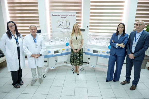 OTP banka i UNICEF obezbedili dva nova inkubatora za KBC Zem