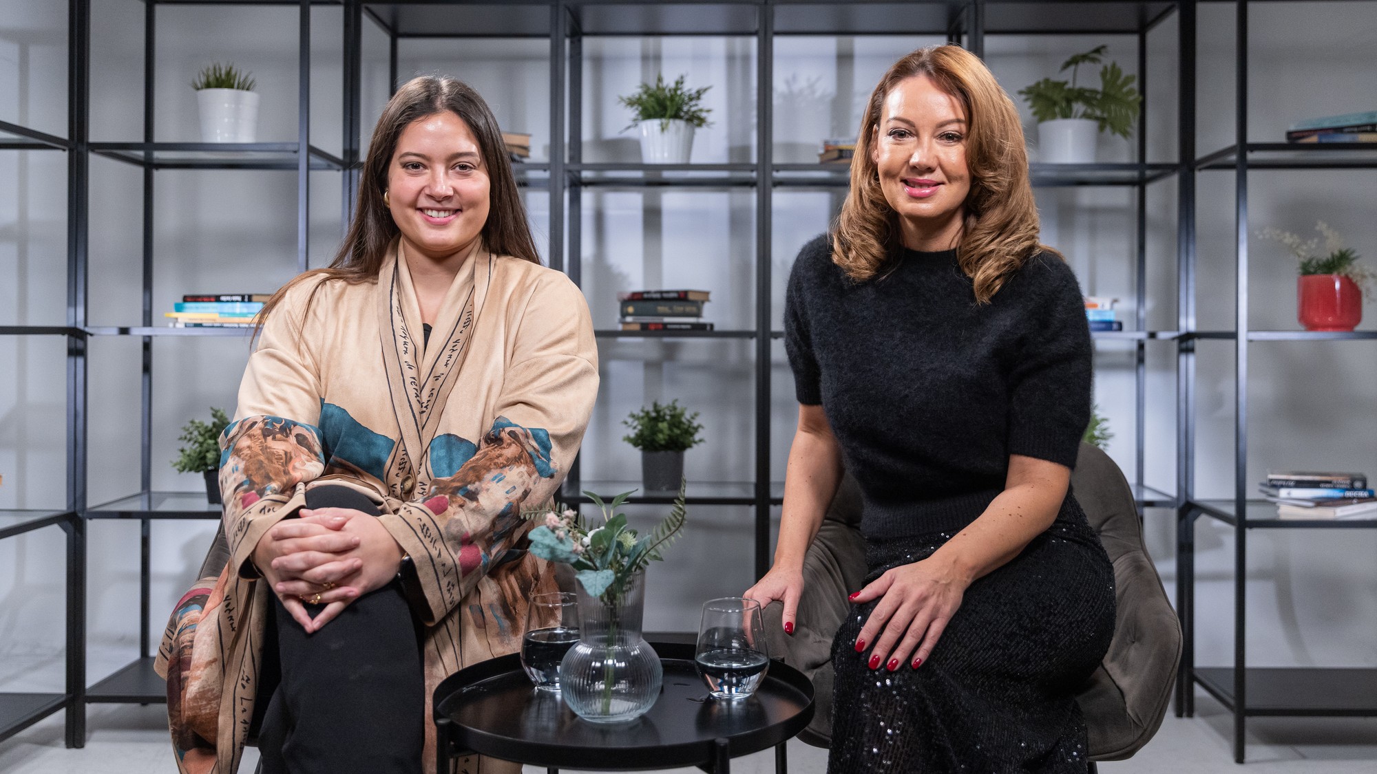 Teri Čikoš a herečka a dabérka Vanda Ružičková.