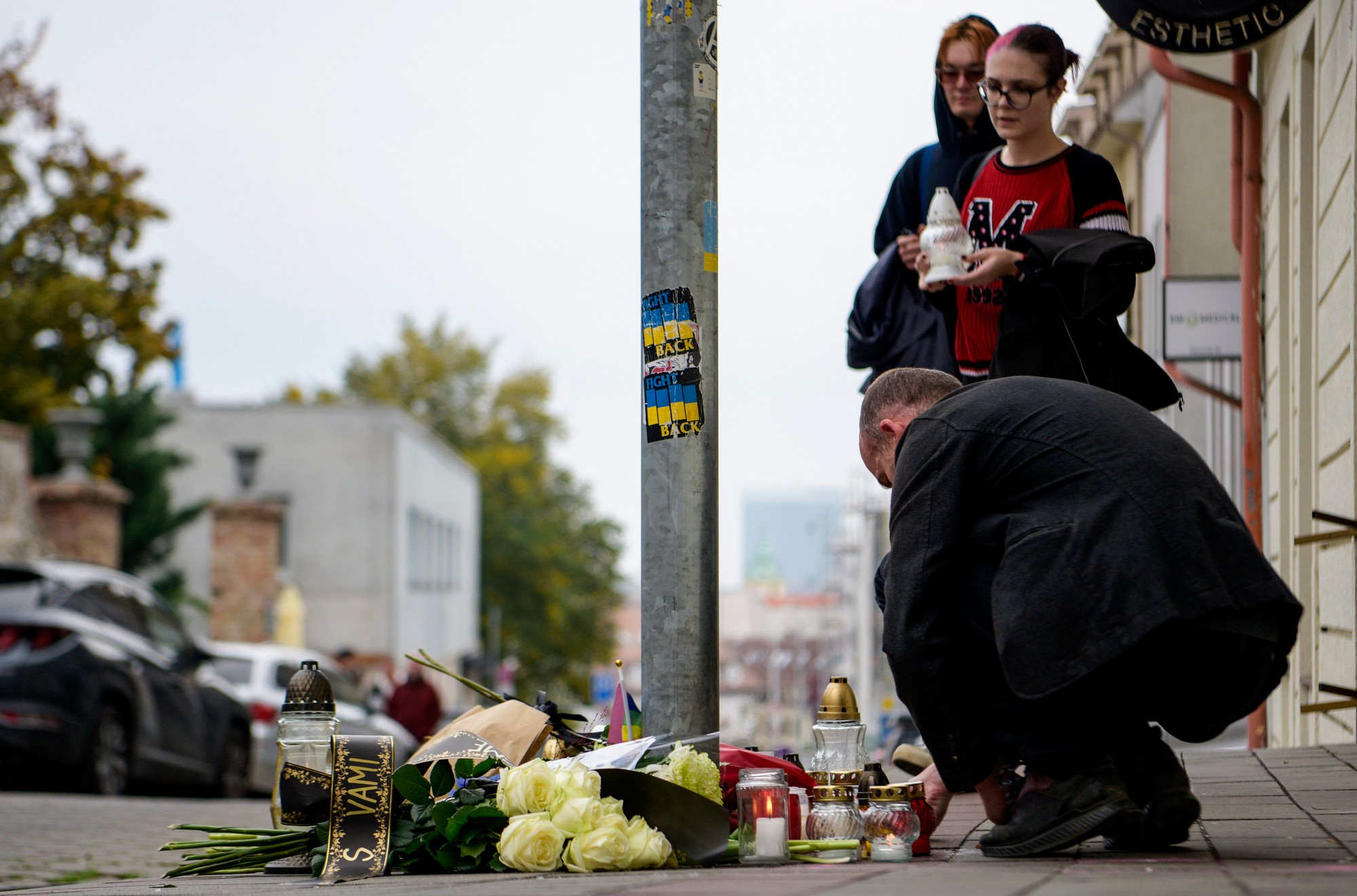 Miesto tragédie na Zámockej ulici v Bratislave, kde zomreli Juraj († 27) a Matúš († 23).